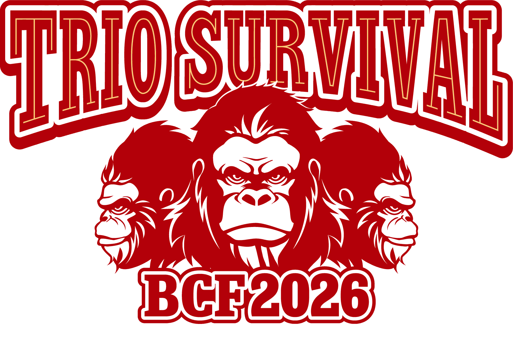 トリオサバイバル in BCF2026 ロゴ