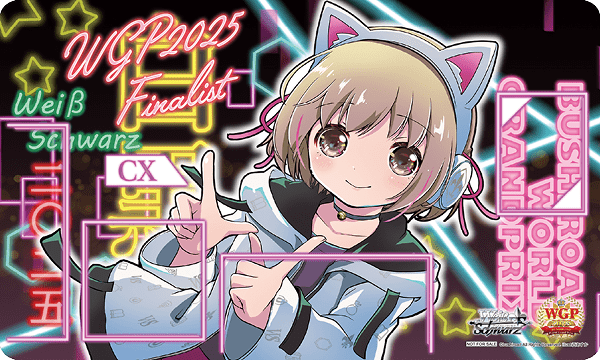 WGP2025全国決勝大会出場記念ラバーマット