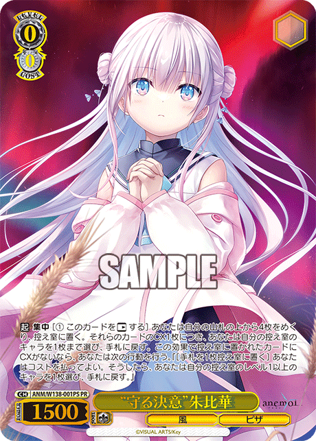 “守る決意”朱比華