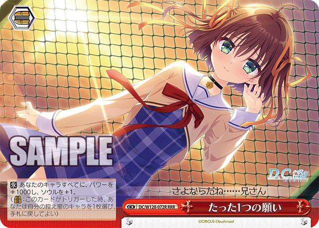 たった1つの願い