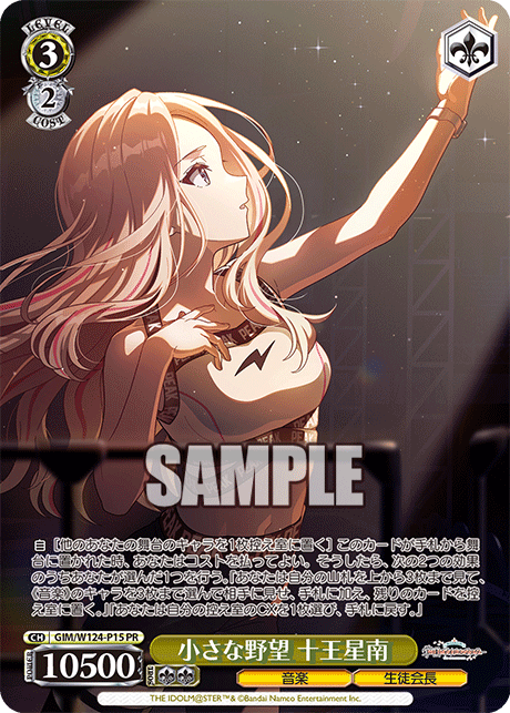 小さな野望 十王星南