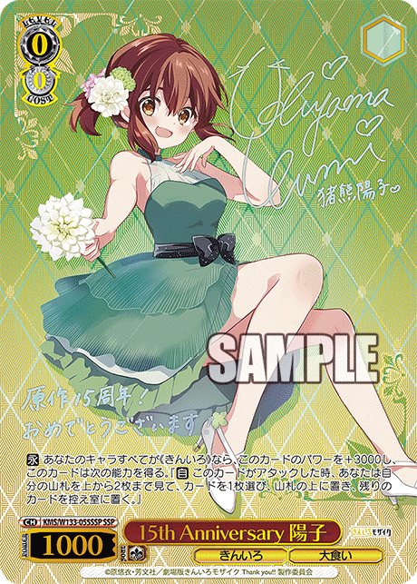 15th Anniversary 陽子