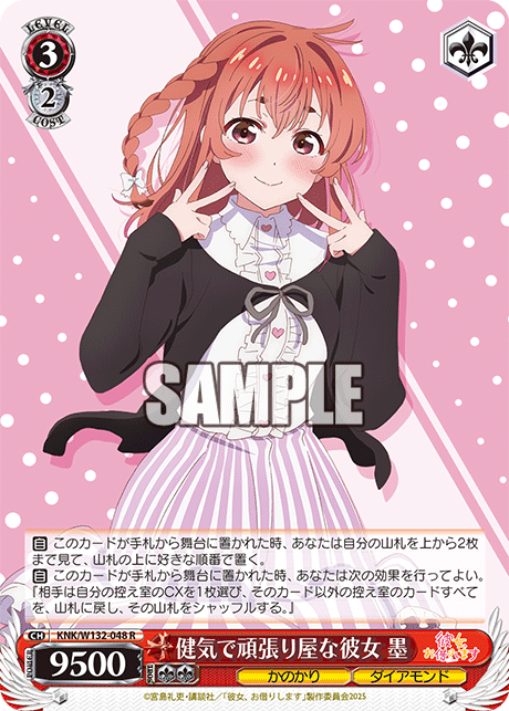 健気で頑張り屋な彼女 墨