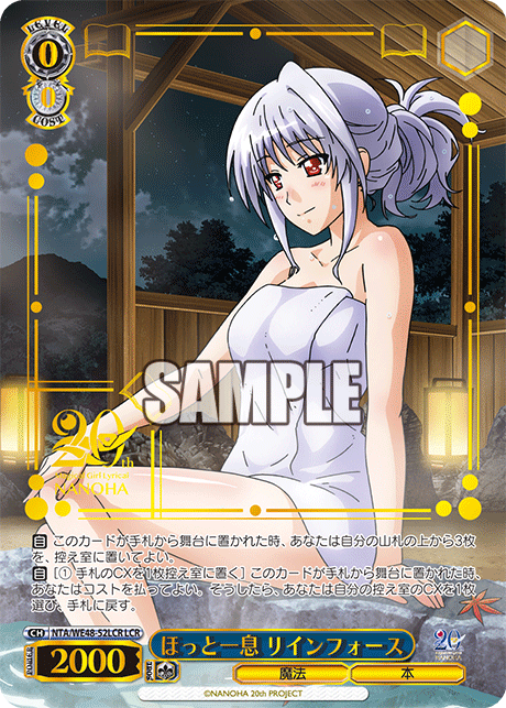 ほっと一息 リインフォース