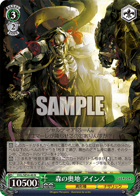 森の奥地 アインズ