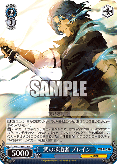 武の求道者 ブレイン