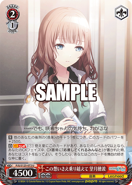 この想いさえ乗り越えて 望月穂波