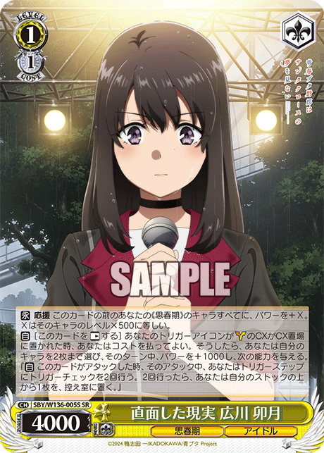 直面した現実 広川 卯月