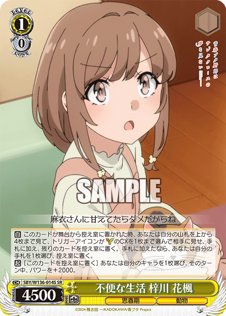 不便な生活 梓川 花楓