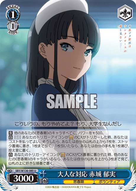 大人な対応 赤城 郁実