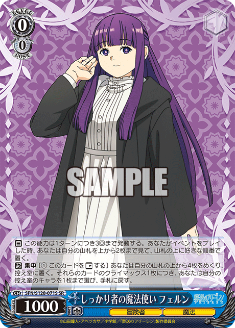 しっかり者の魔法使い フェルン