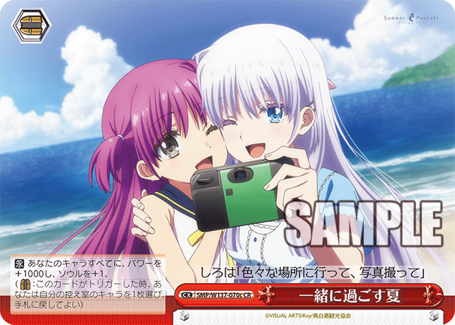 一緒に過ごす夏