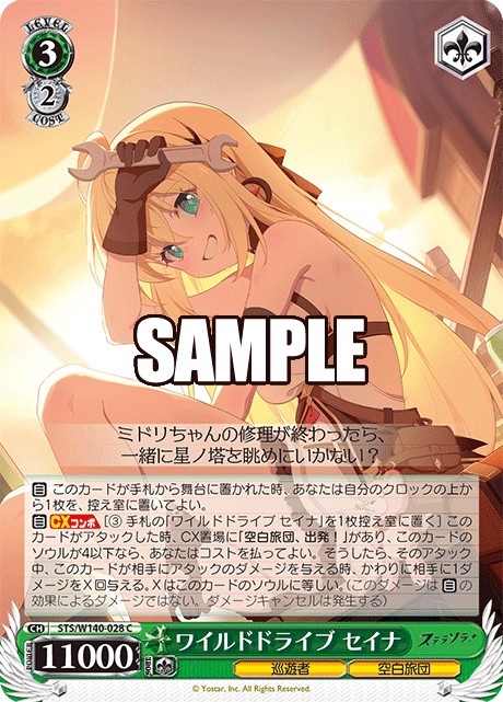 ワイルドドライブ セイナ