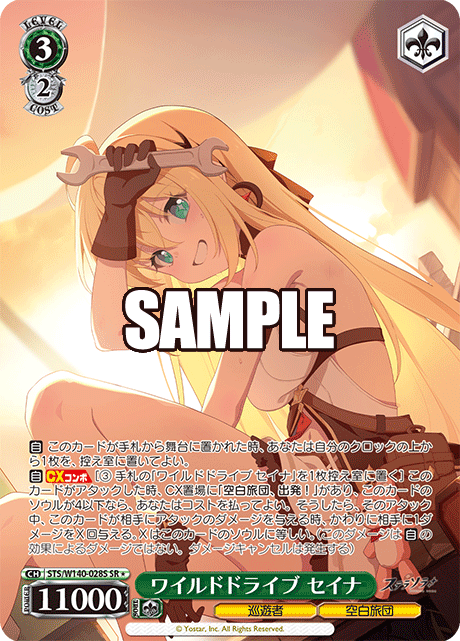 ワイルドドライブ セイナ