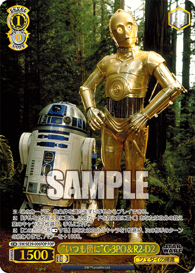 “いつも傍に”C-3PO＆R2-D2