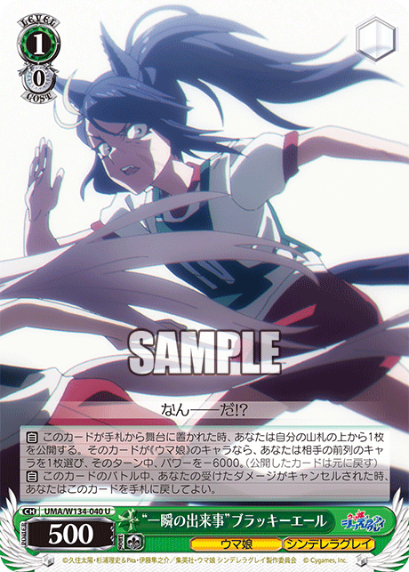 “一瞬の出来事”ブラッキーエール