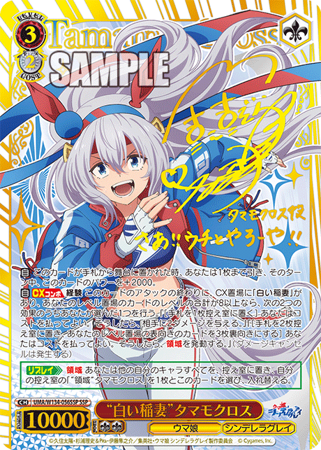 “白い稲妻”タマモクロス