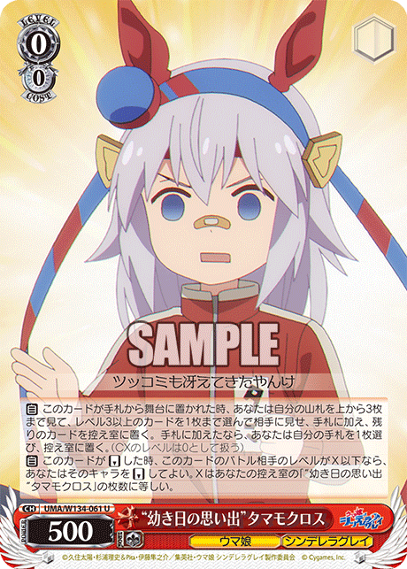 “幼き日の思い出”タマモクロス